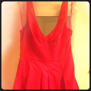 Red Betsey Johnson party dress